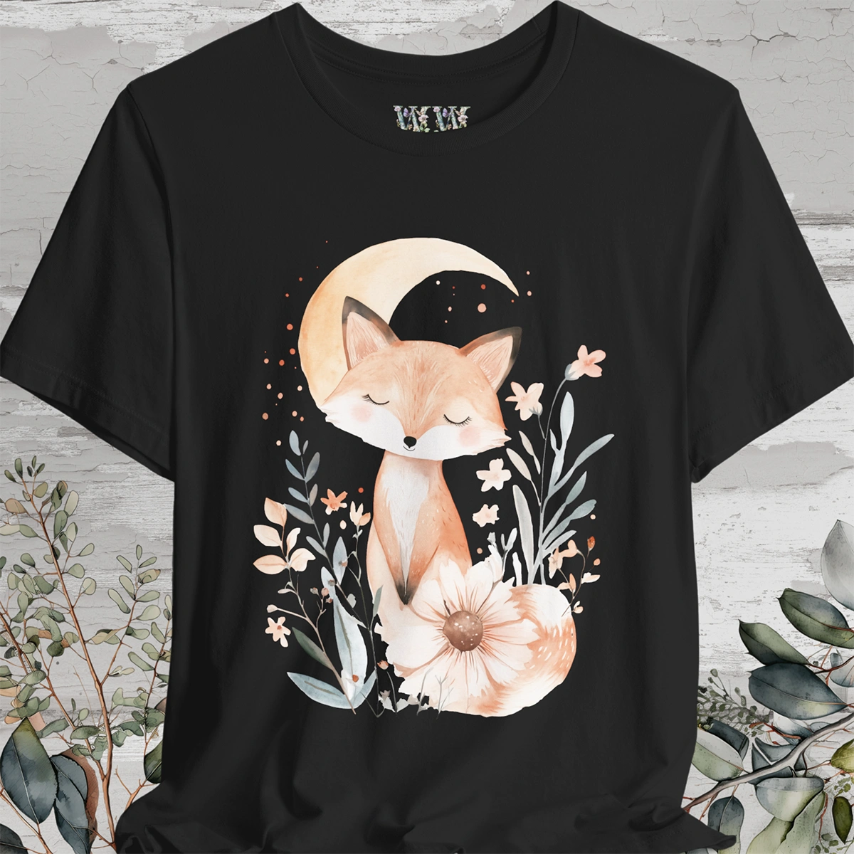 Fox & Moon #3 T-Shirt