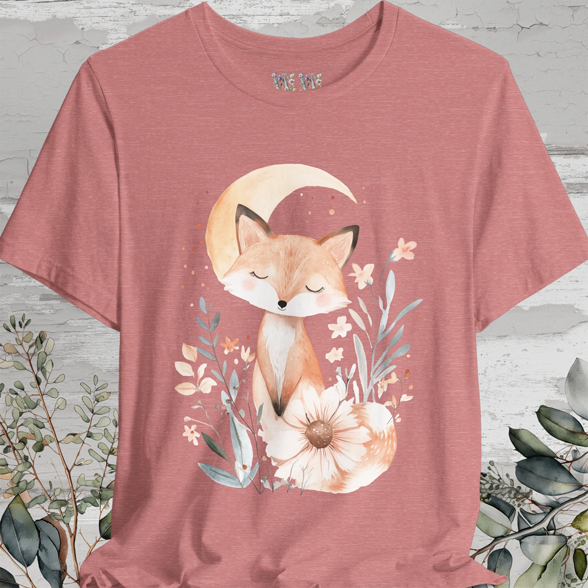 Fox & Moon #3 T-Shirt