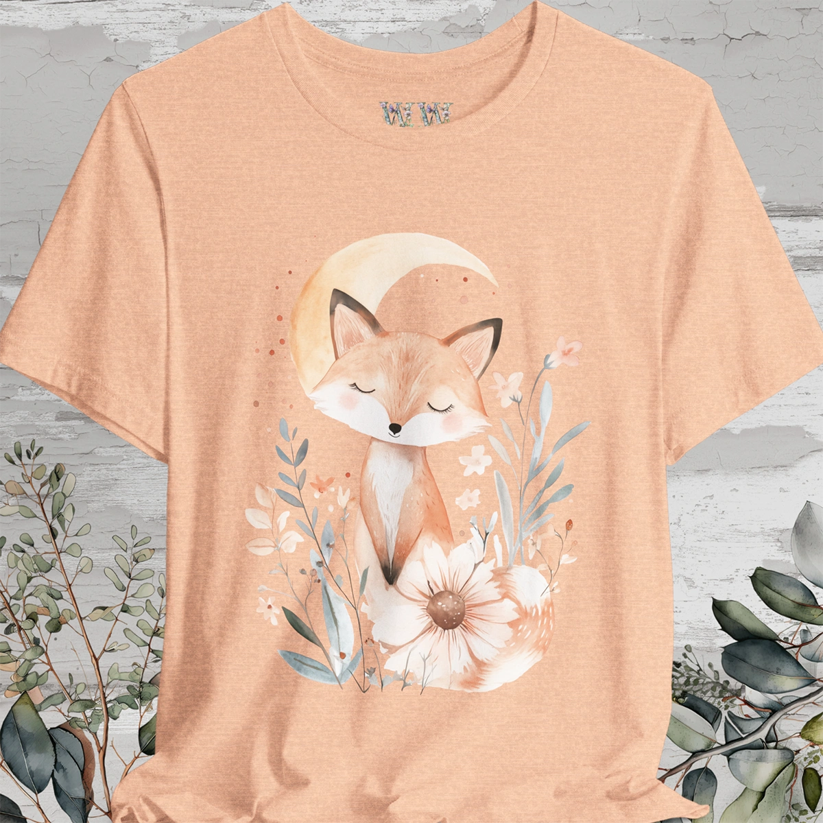 Fox & Moon #3 T-Shirt