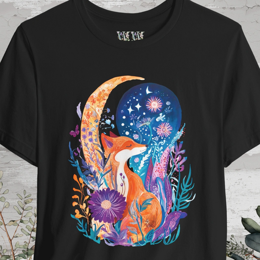 Fox & Moon #4 T-Shirts