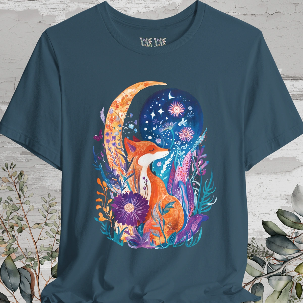 Fox & Moon #4 T-Shirts