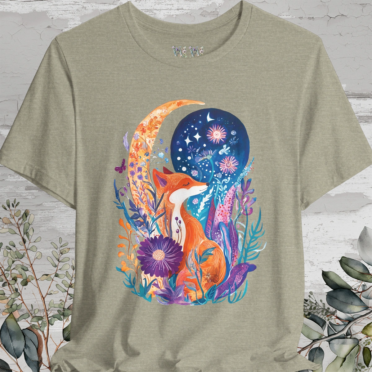 Fox & Moon #4 T-Shirts