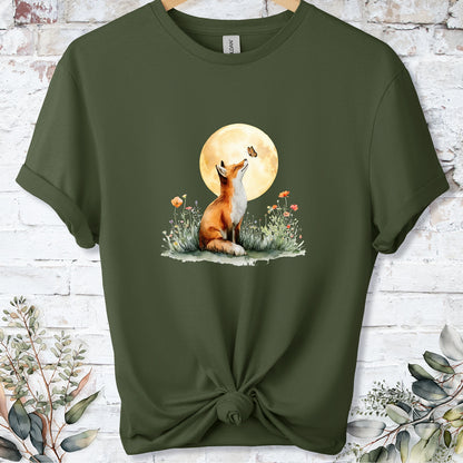 Fox & Butterfly #2 Unisex T-shirt.
