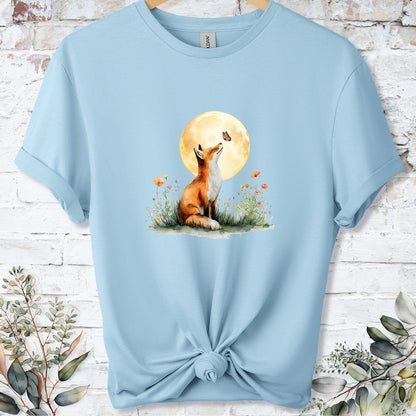 Fox & Butterfly #2 Unisex T-shirt.