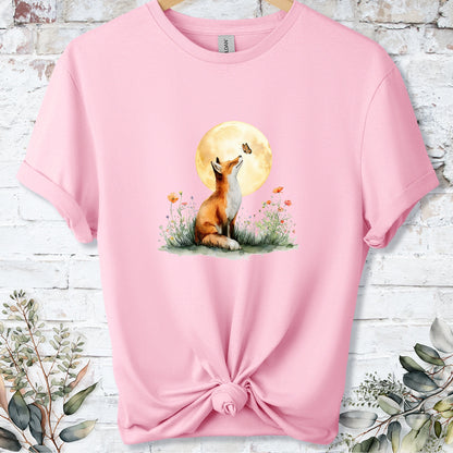 Fox & Butterfly #2 Unisex T-shirt.