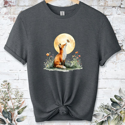 Fox & Butterfly #2 Unisex T-shirt.