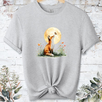 Fox & Butterfly #2 Unisex T-shirt.
