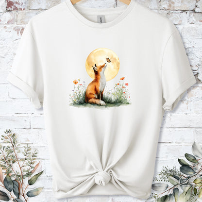 Fox & Butterfly #2 Unisex T-shirt.
