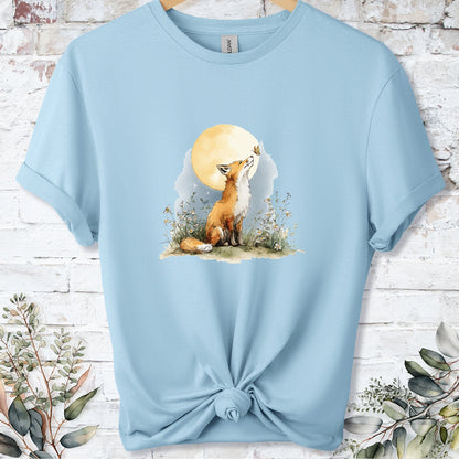 Fox & Butterfly #3 Unisex T-shirt.