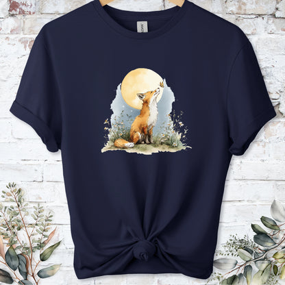 Fox & Butterfly #3 Unisex T-shirt.