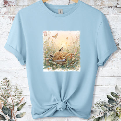 Sleeping Fox #2 Unisex T-shirt.