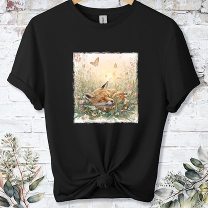 Sleeping Fox #2 Unisex T-shirt.
