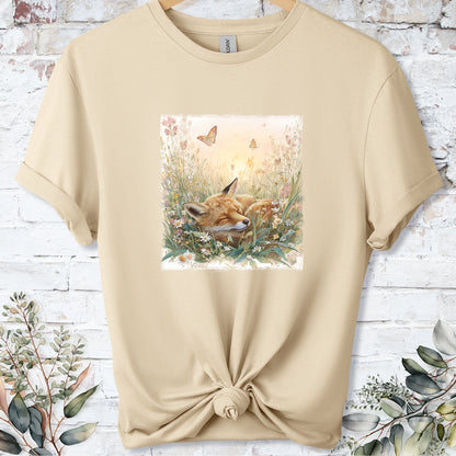 Sleeping Fox #2 Unisex T-shirt.