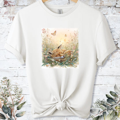 Sleeping Fox #2 Unisex T-shirt.