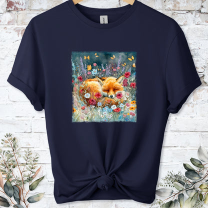 Sleeping Fox #3 Unisex T-shirt.