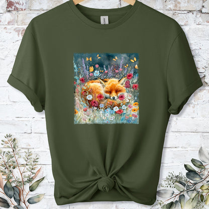 Sleeping Fox #3 Unisex T-shirt.