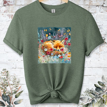 Sleeping Fox #3 Unisex T-shirt.