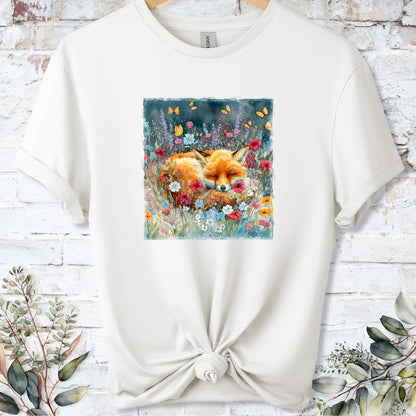 Sleeping Fox #3 Unisex T-shirt.