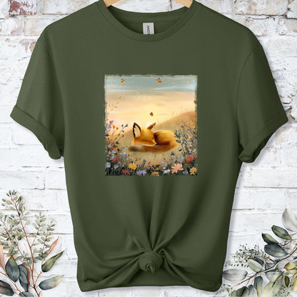 Sleeping Fox #4 Unisex T-shirt.