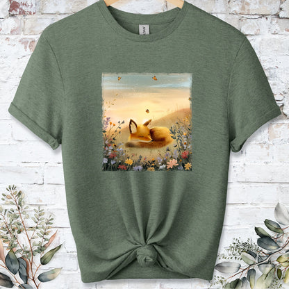 Sleeping Fox #4 Unisex T-shirt.