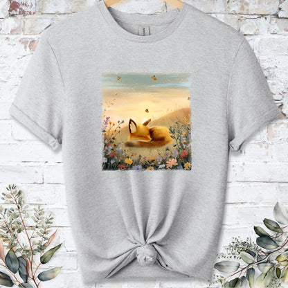 Sleeping Fox #4 Unisex T-shirt.