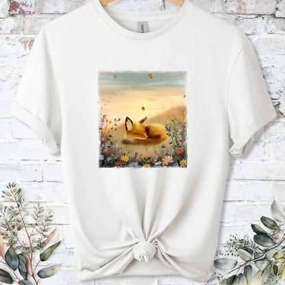 Sleeping Fox #4 Unisex T-shirt.