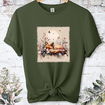 Sleeping Fox #5 Unisex T-shirt.