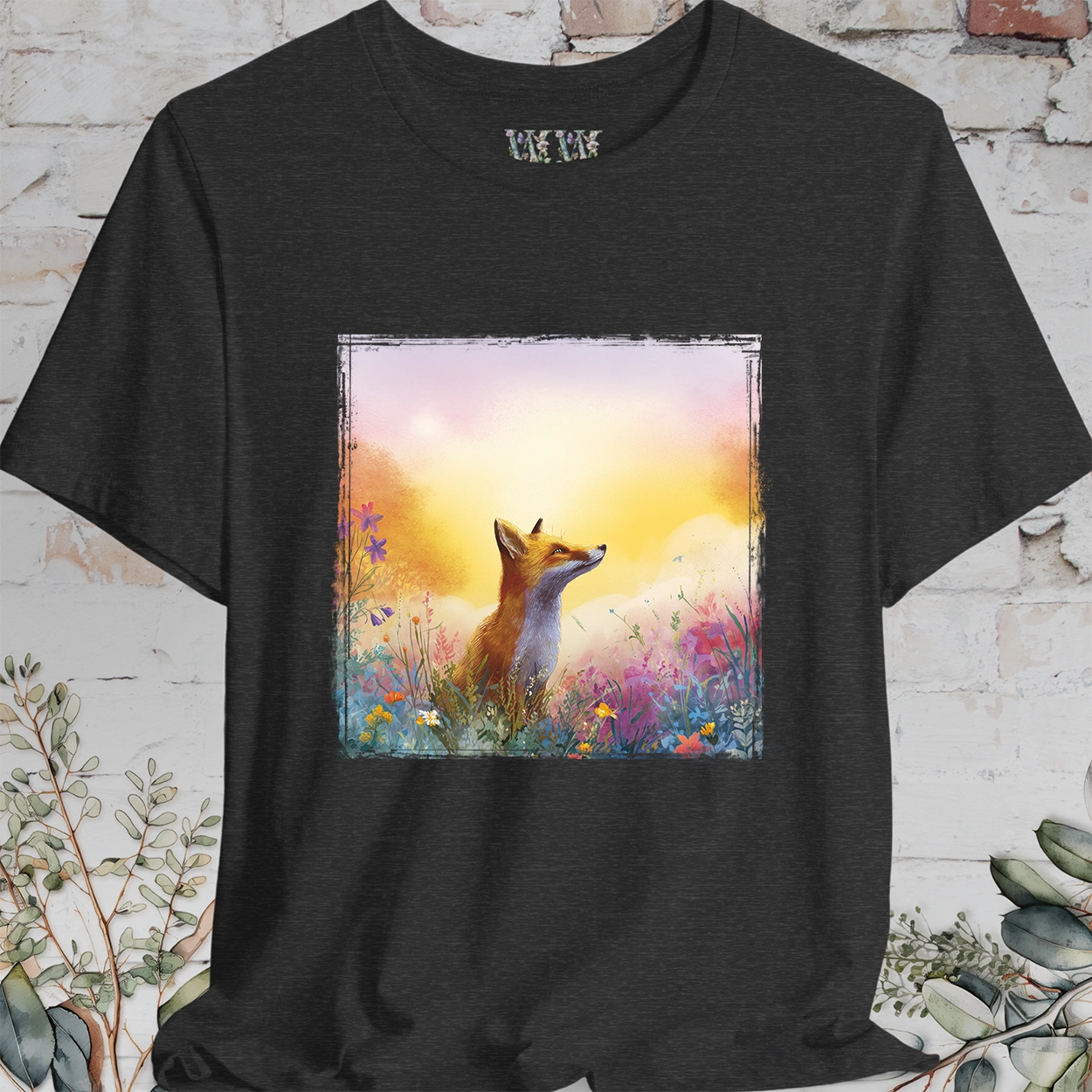 Fox Sunrise #1 unisex T shirt