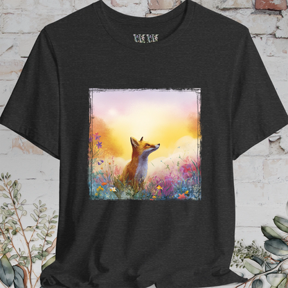 Fox Sunrise #1 unisex T shirt