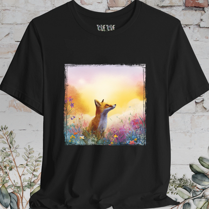 Fox Sunrise #1 unisex T shirt