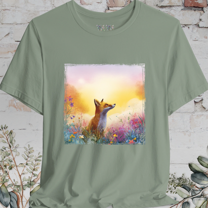 Fox Sunrise #1 unisex T shirt