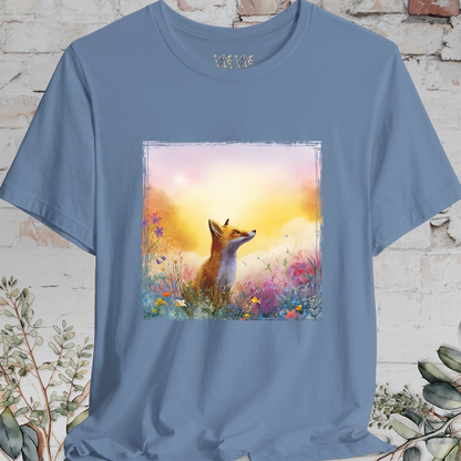 Fox Sunrise #1 unisex T shirt