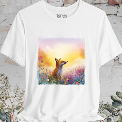 Fox Sunrise #1 unisex T shirt