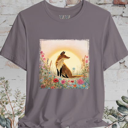 Fox Sunrise #2 unisex T shirt