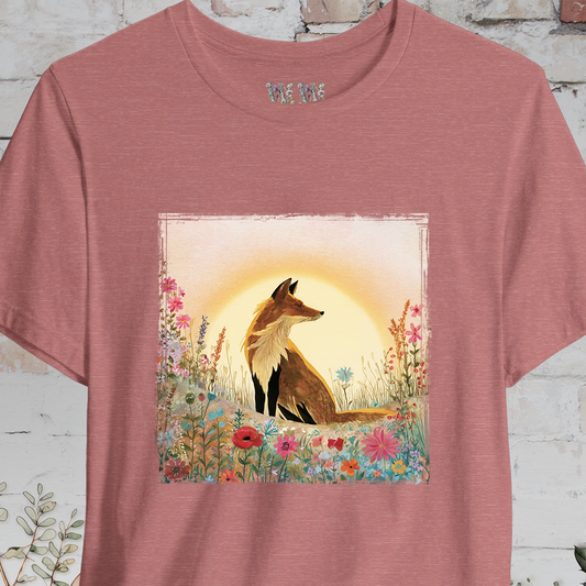 Fox Sunrise #2 unisex T shirt