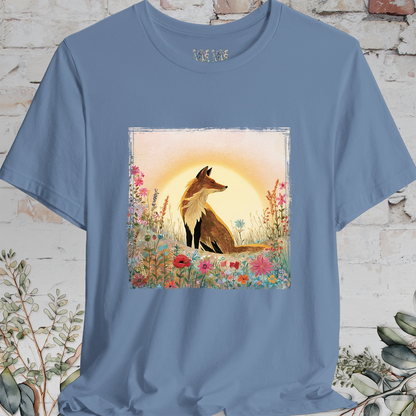 Fox Sunrise #2 unisex T shirt