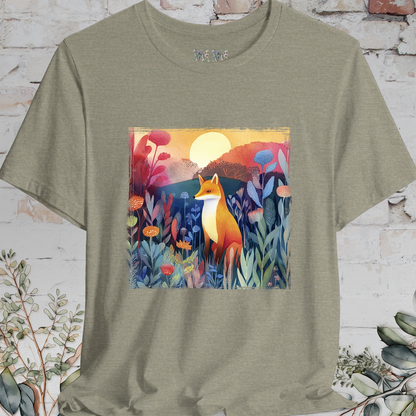 Fox Sunrise #3 unisex T shirt
