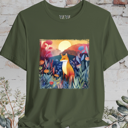 Fox Sunrise #3 unisex T shirt