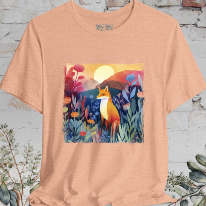 Fox Sunrise #3 unisex T shirt
