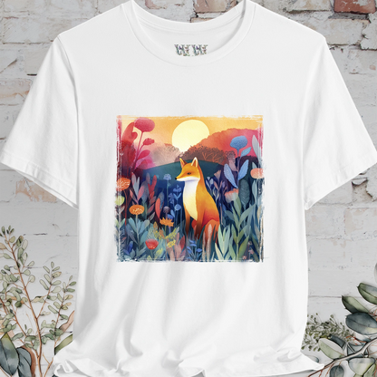 Fox Sunrise #3 unisex T shirt
