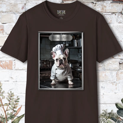 French Bulldog Chef Unisex T shirt
