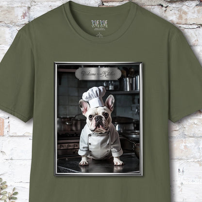 French Bulldog Chef Unisex T shirt