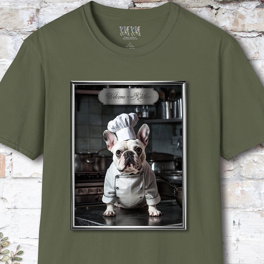 French Bulldog Chef Unisex T shirt