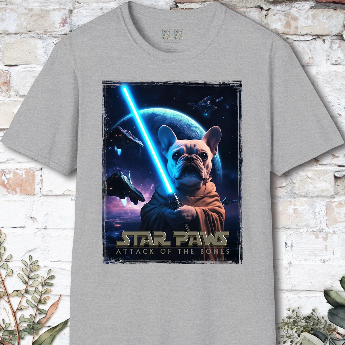 French Bulldog #2 Star Paws Unisex T shirt