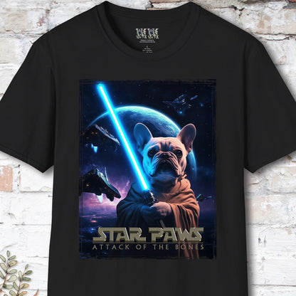 French Bulldog #2 Star Paws Unisex T shirt