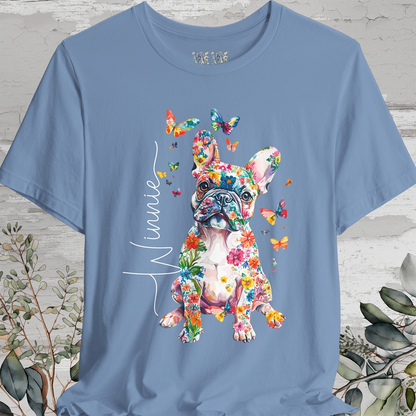 French Bulldog #3 Floral Personalized T shirt