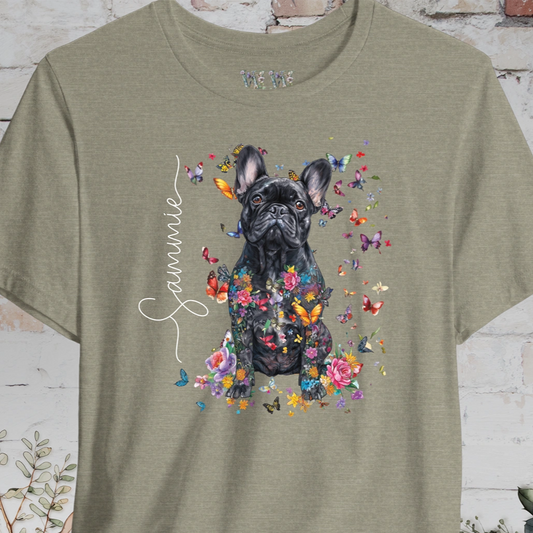 French Bulldog #4 Foral personalized T shirt