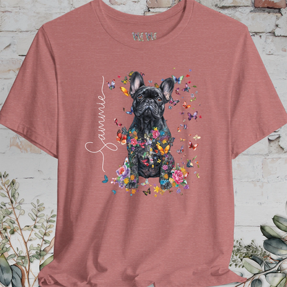 French Bulldog #4 Foral personalized T shirt