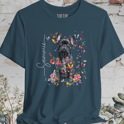 French Bulldog #4 Foral personalized T shirt