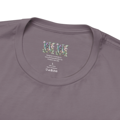 Red Boxer 'Live like the gate was left open' T shirt